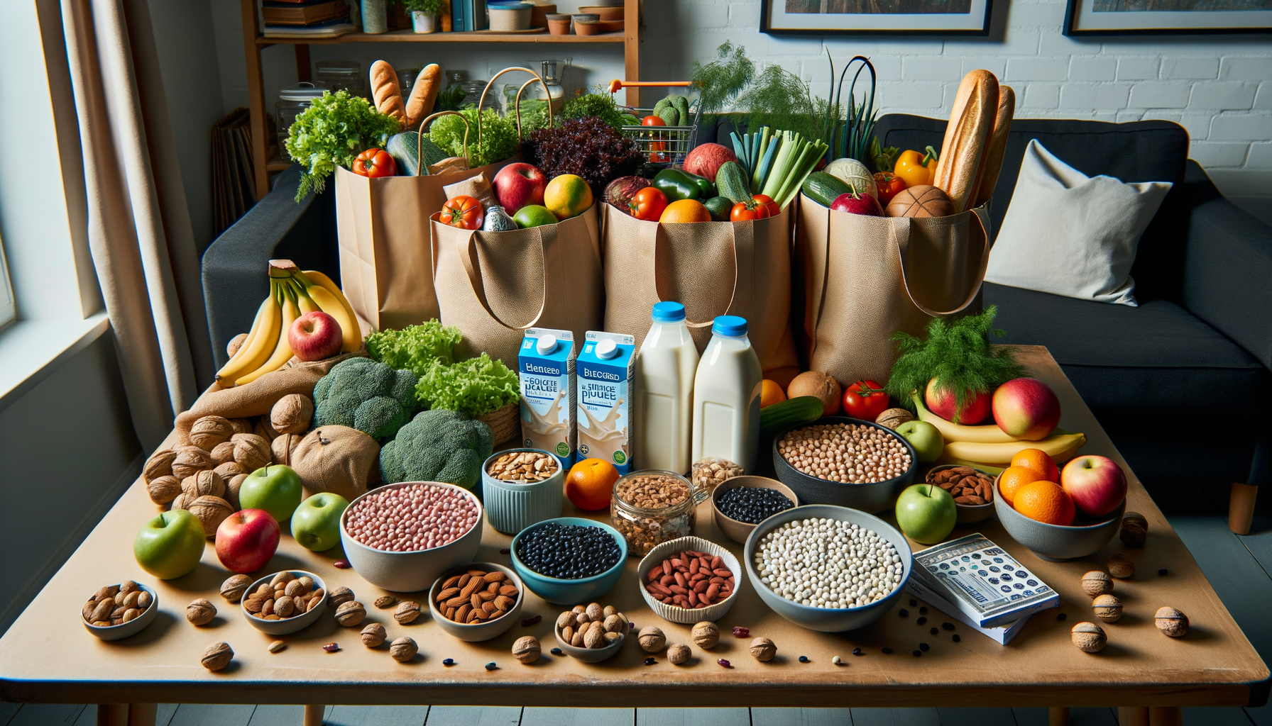 AI meal planning interface